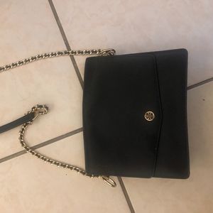 Tony Burch Black Hobo Bag